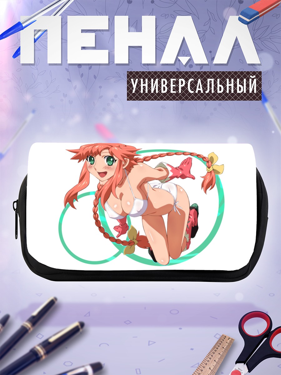 Пенал-косметичка Ребекка Стрейзанд в косах