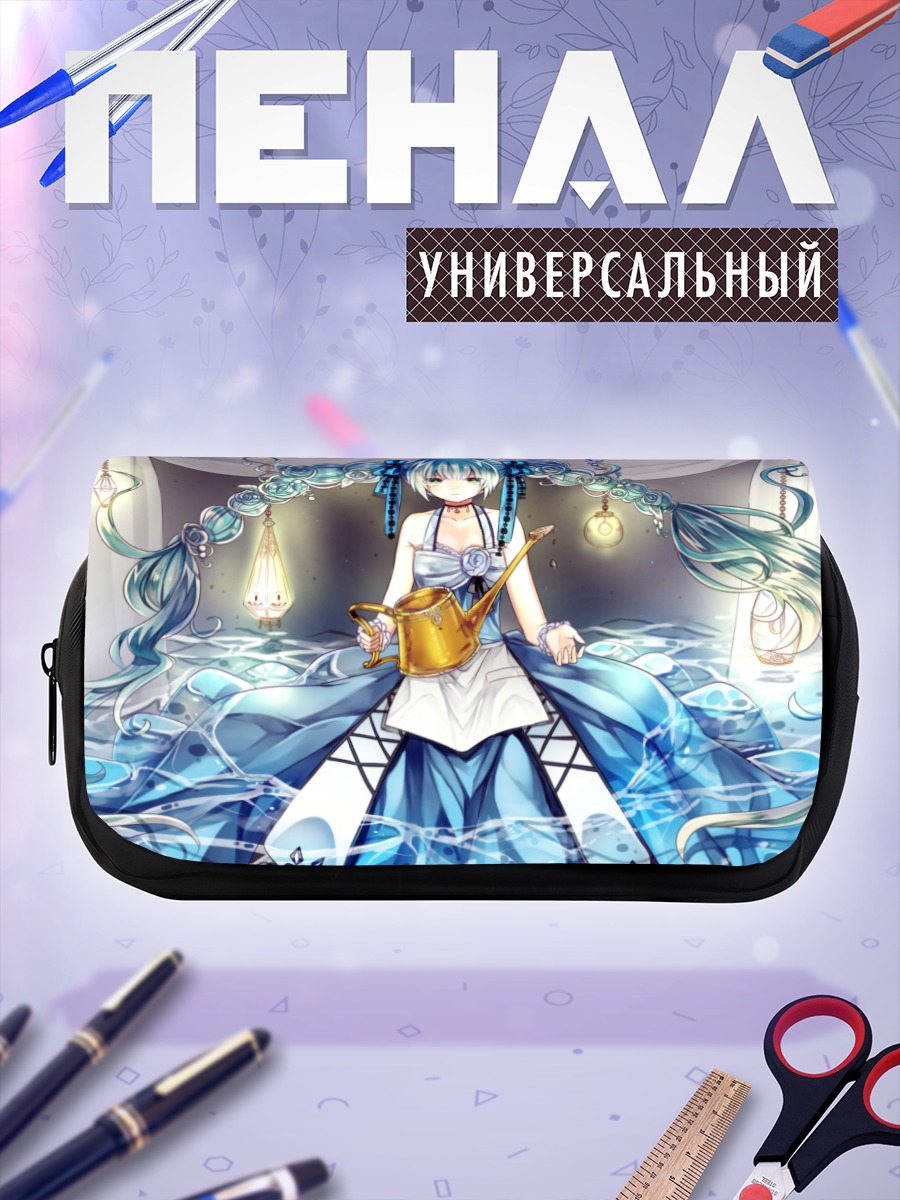 Пенал-косметичка Мику Хацунэ с лейкой