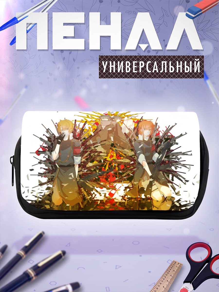 Пенал-косметичка Вокалоиды в огне