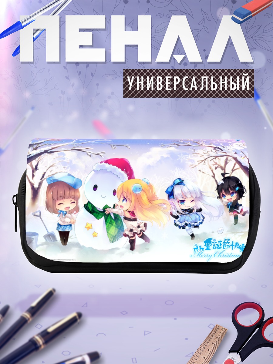 Пенал-косметичка Семья Айзава в снегу