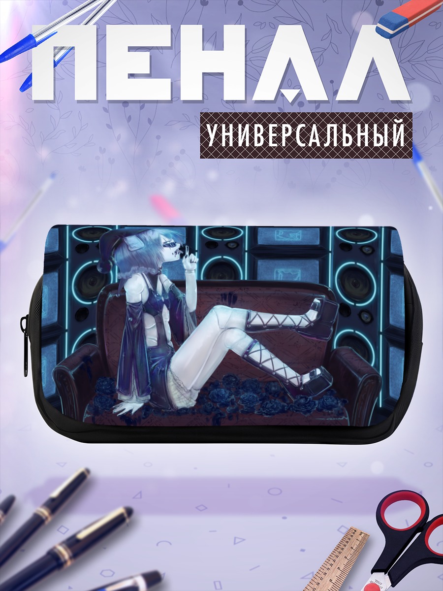Пенал-косметичка Мику Хацунэ на диване