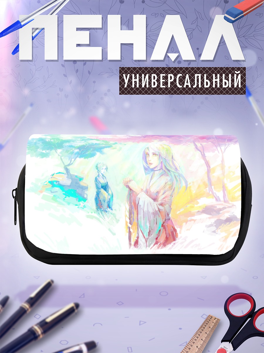 Пенал-косметичка Девушки в кимоно
