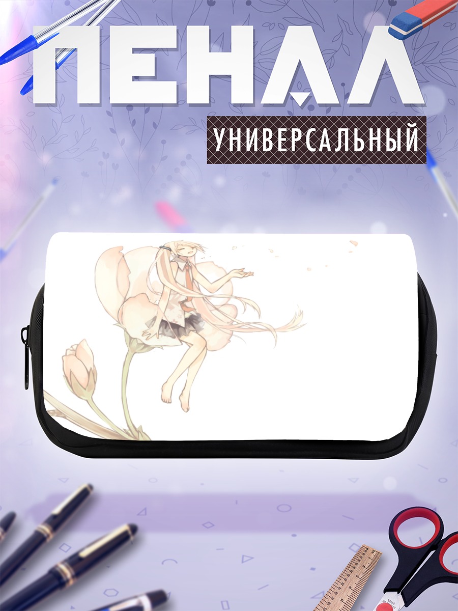 Пенал-косметичка Мику Хацунэ в сакуре