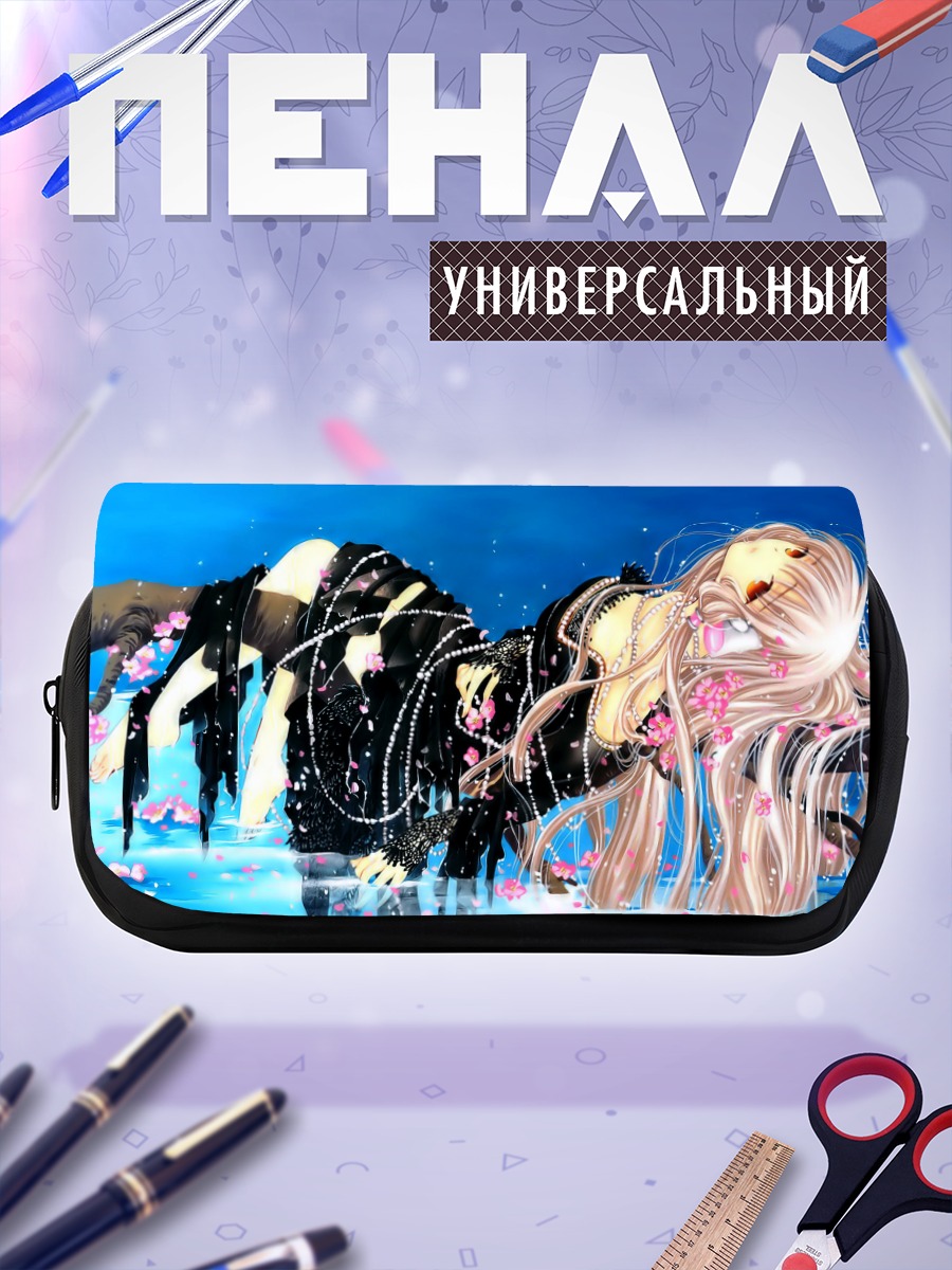 Пенал-косметичка Чии в цветах