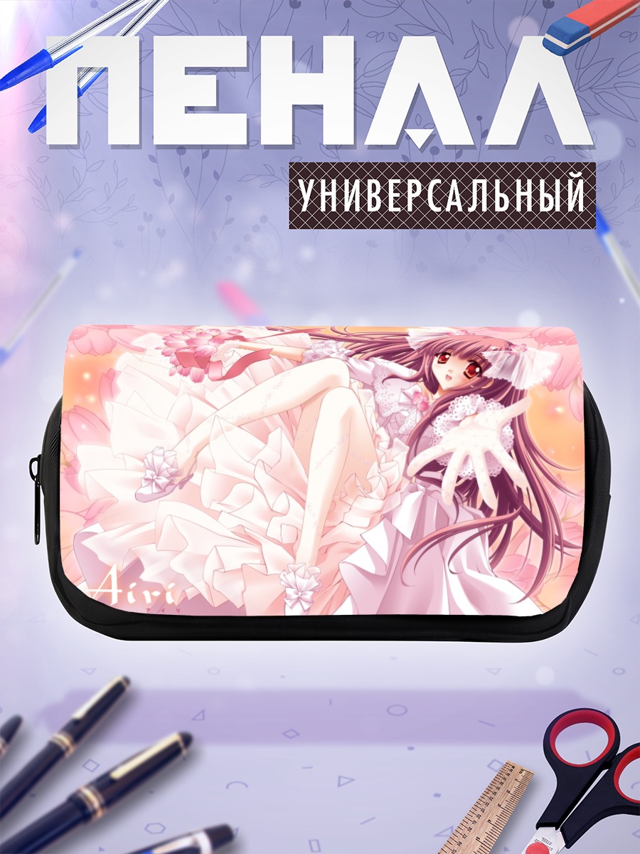 Пенал-косметичка Айри в цветах