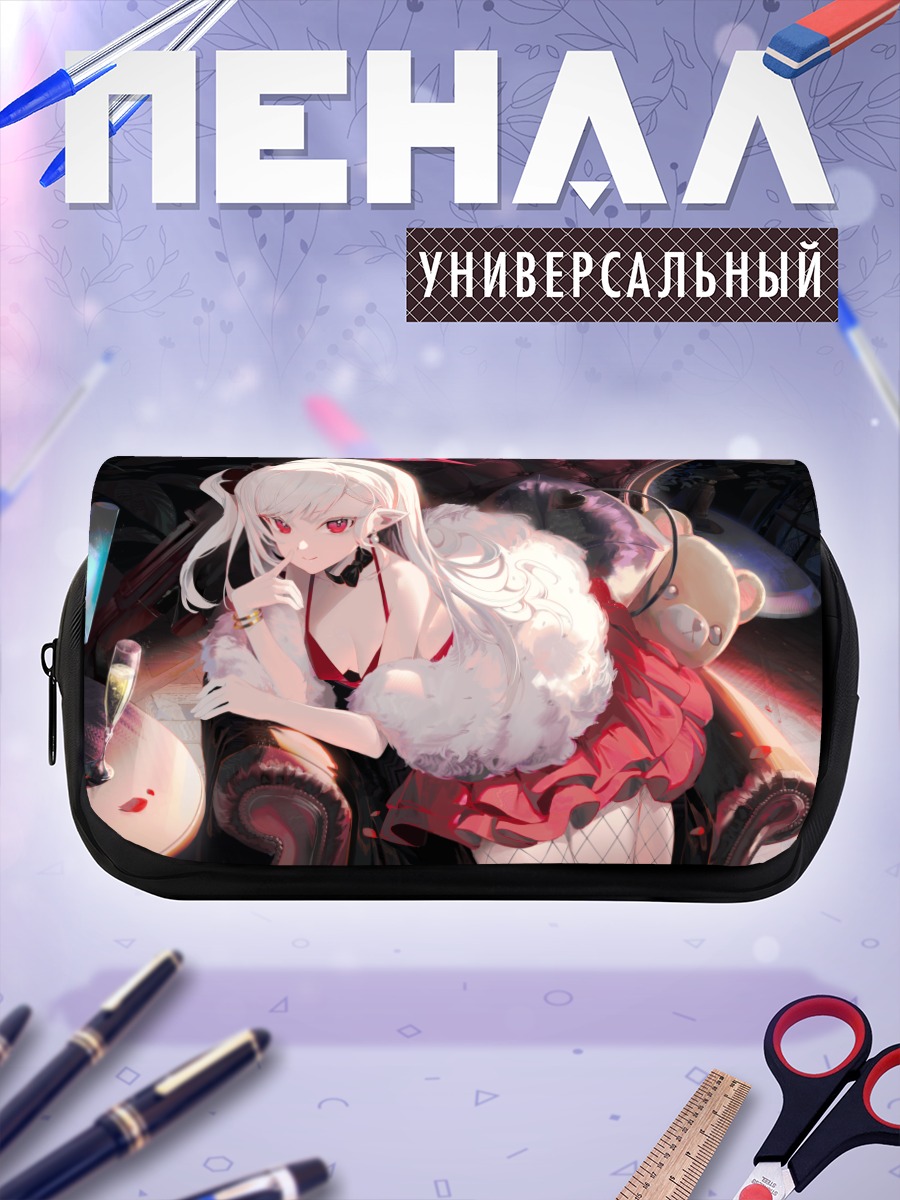 Пенал-косметичка Муцуки Асаги в красном