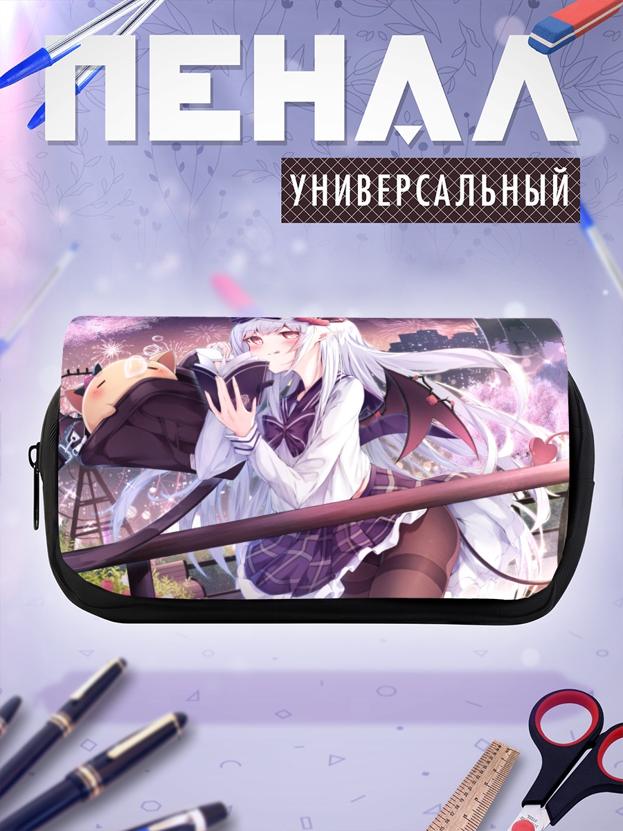 Пенал-косметичка Суккуб под фейерверком