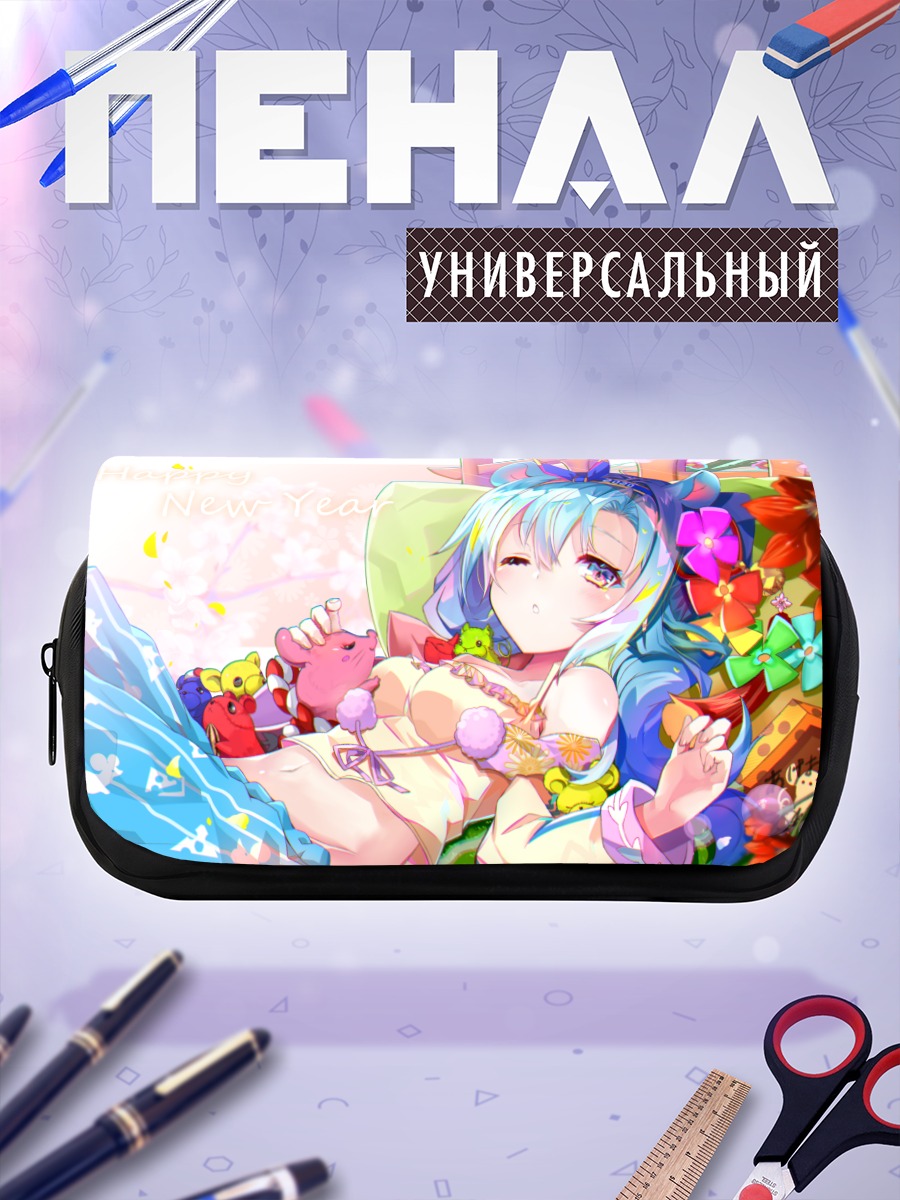 Пенал-косметичка Коусецу Самонзи в цветах