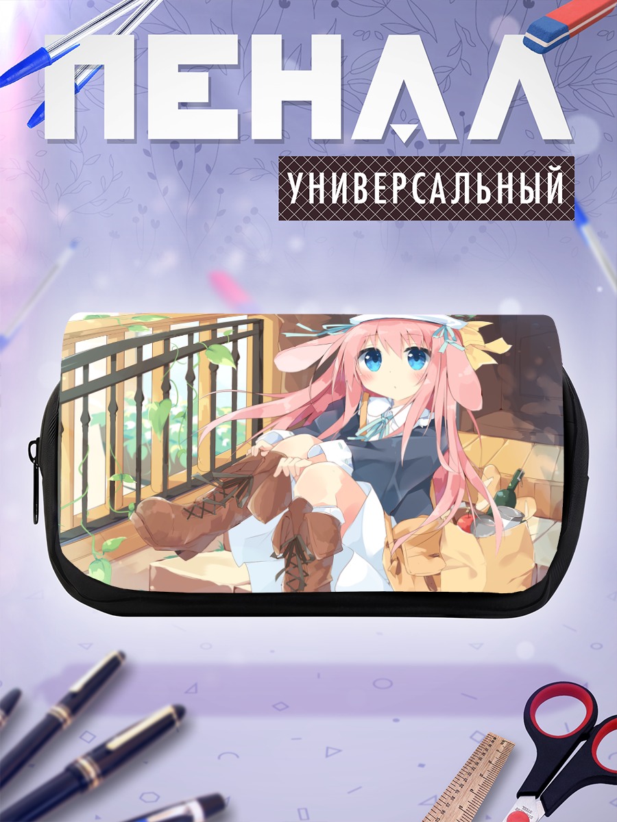 Пенал-косметичка Зайка с яблоком