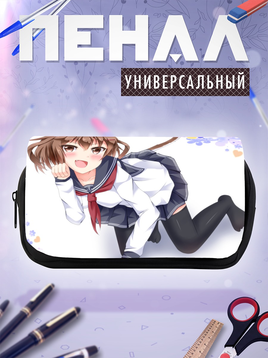 Пенал-косметичка Икадзучи в школьной форме