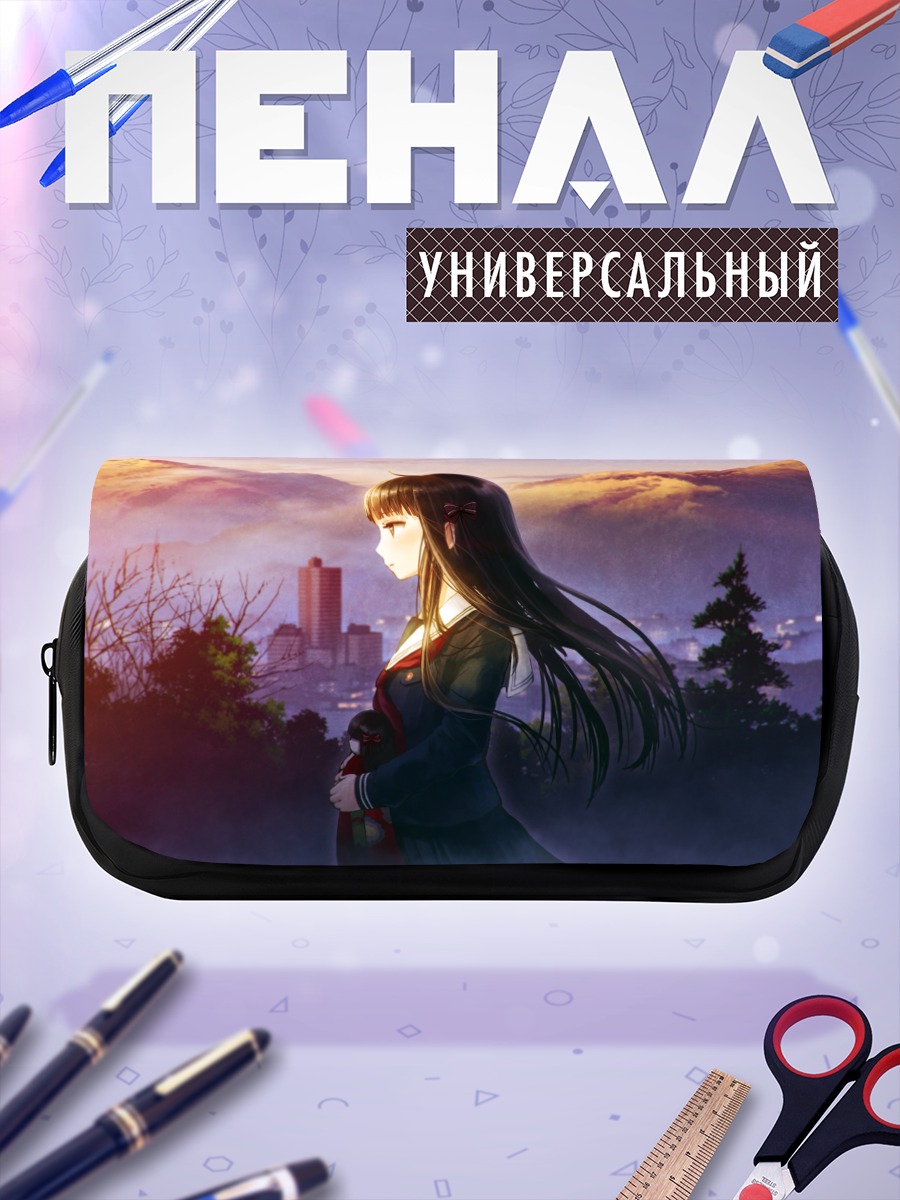 Пенал-косметичка Куроками Тоэ на закате