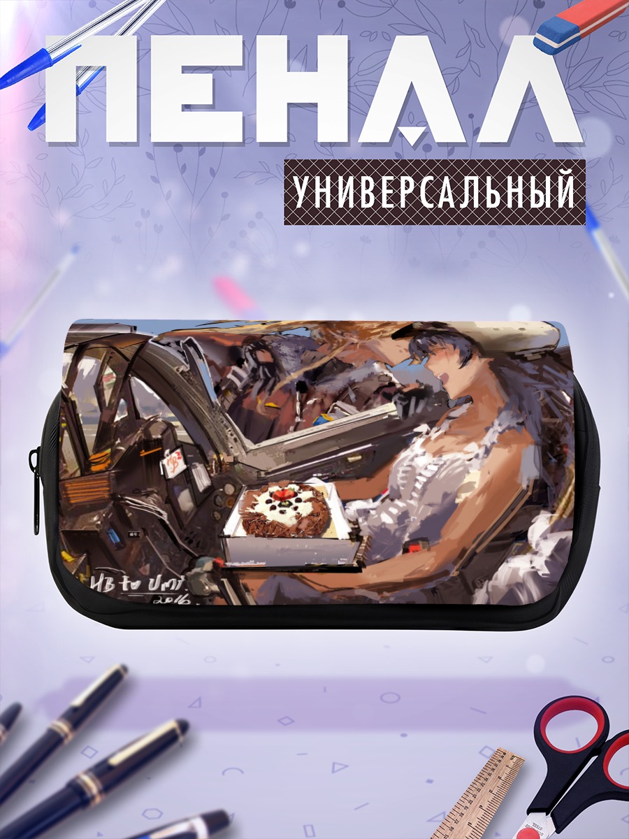 Пенал-косметичка Уми Сонода с тортом