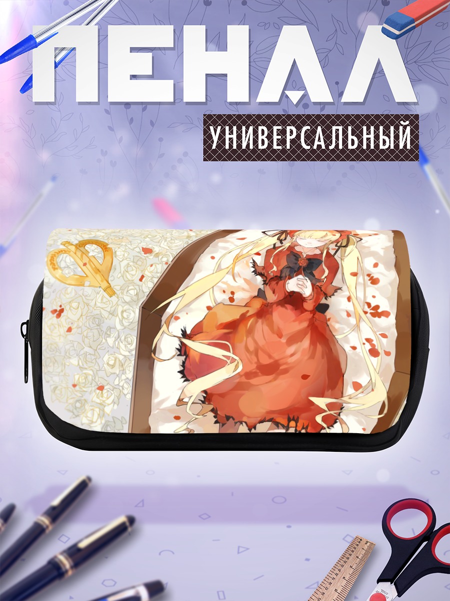 Пенал-косметичка Шинку в розах