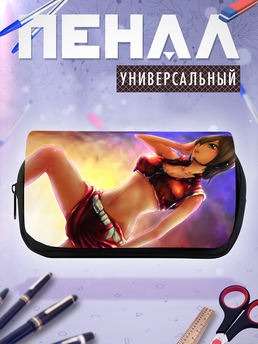 Пенал-косметичка Мейко в огне