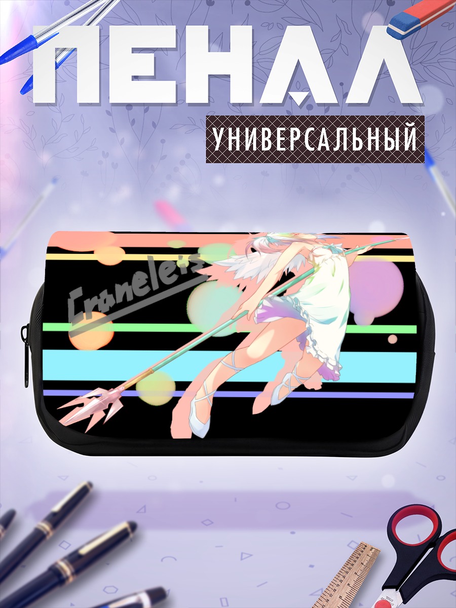 Пенал-косметичка Девушка с копьем