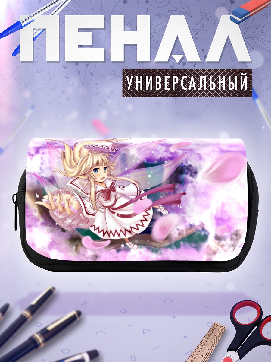 Пенал-косметичка Лили Уайт в сакуре
