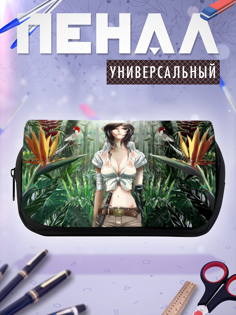 Пенал-косметичка Мэйко в джунглях