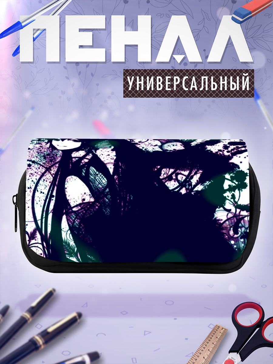 Пенал-косметичка Мику Хацунэ в брызгах