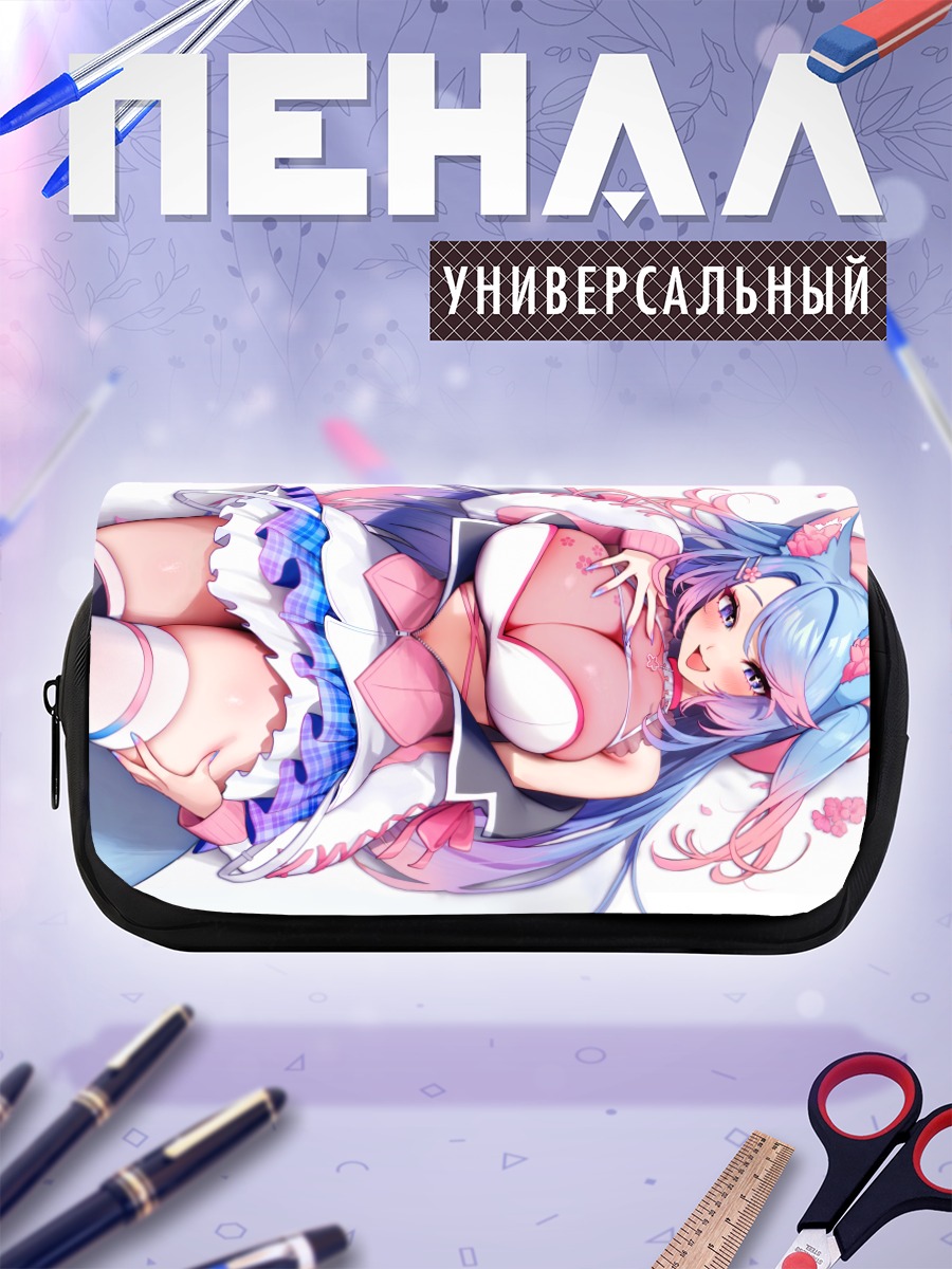 Пенал-косметичка Сильвервейл в цветах