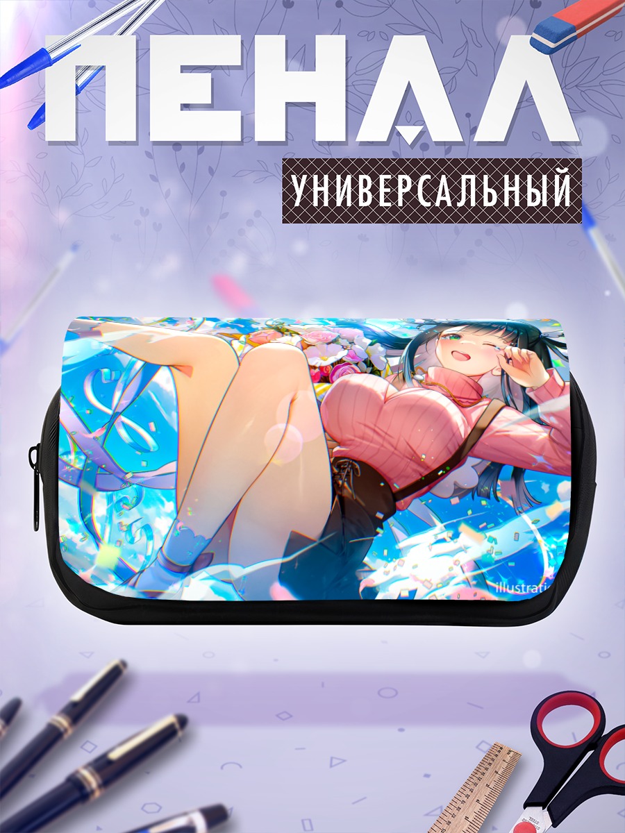 Пенал-косметичка Нене Амано в цветах