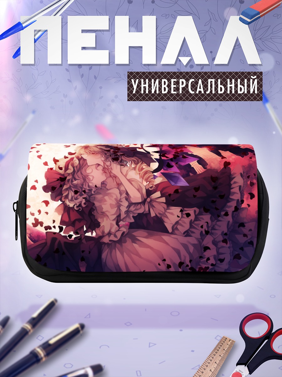 Пенал-косметичка Фландр Скарлет в лепестках