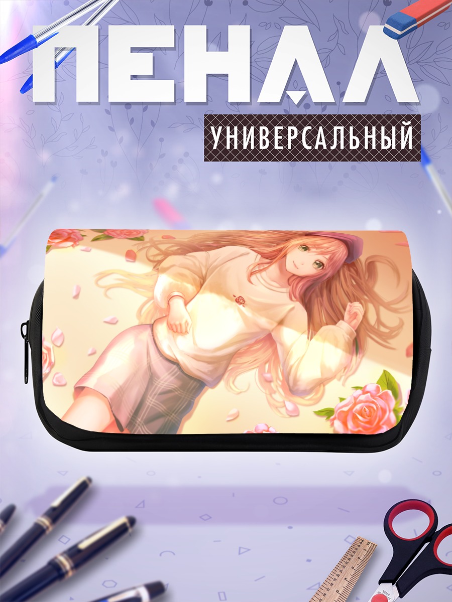 Пенал-косметичка Лиза Имаи в розах