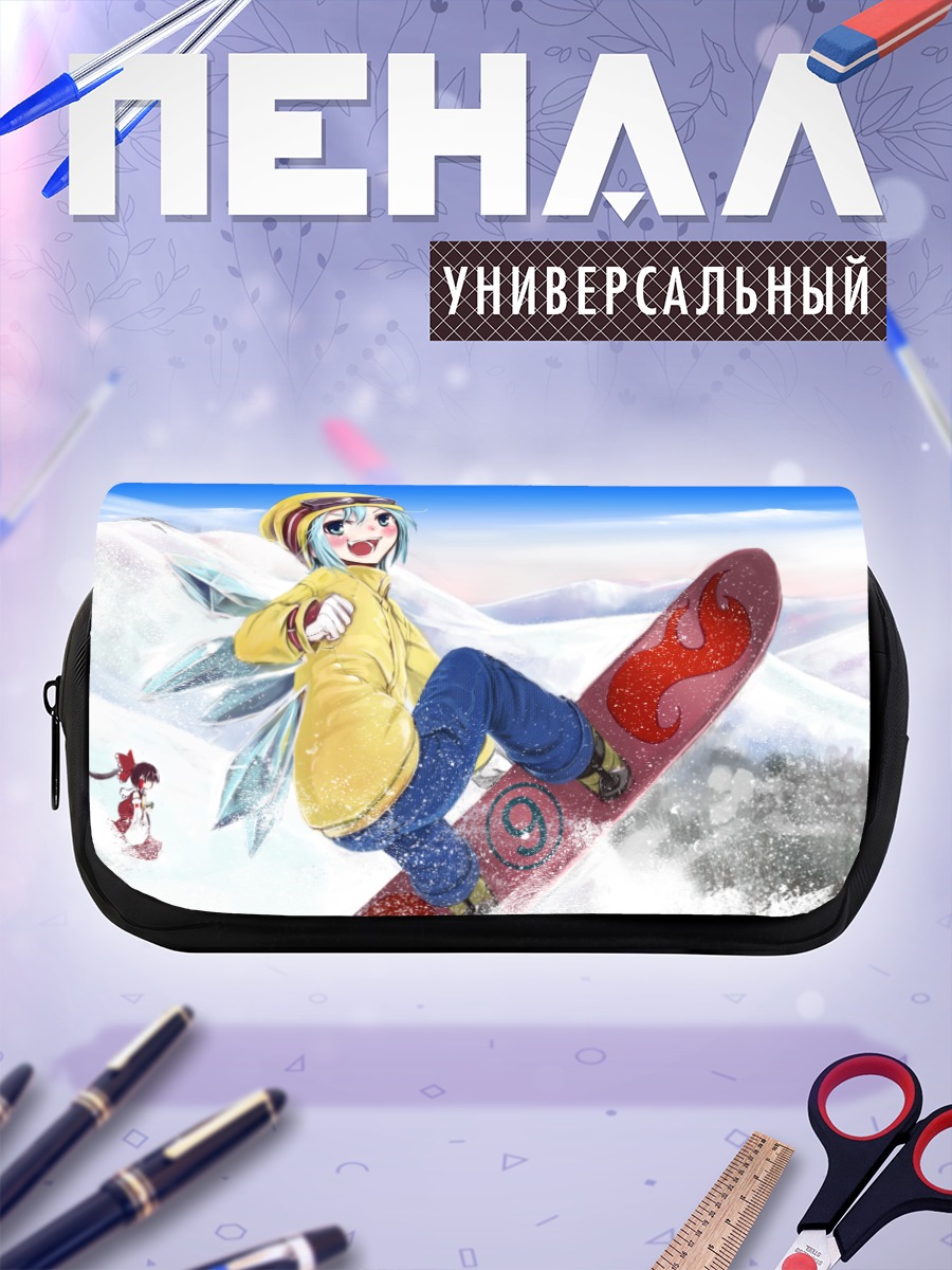 Пенал-косметичка Сирно на сноуборде