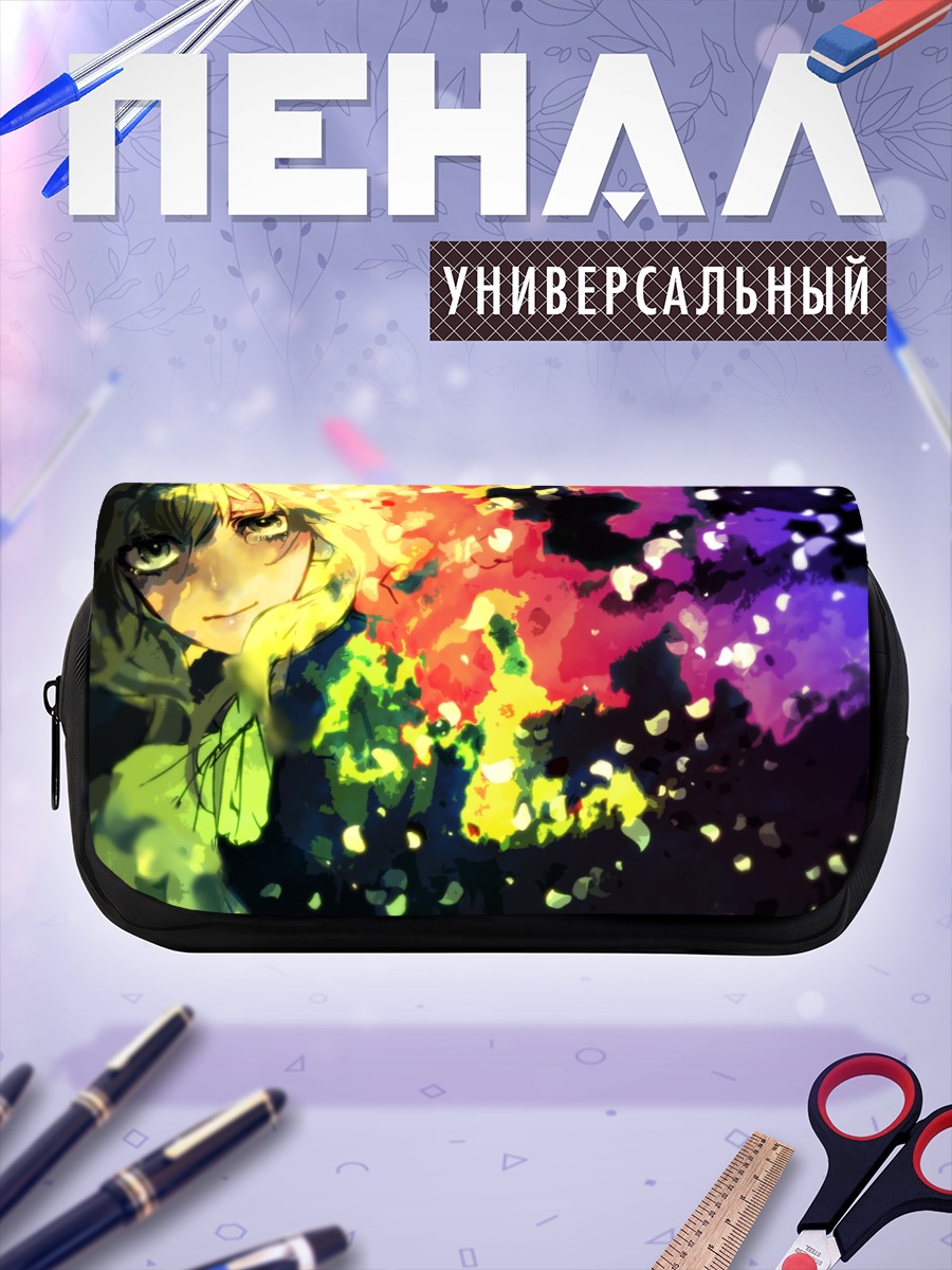 Пенал-косметичка Мэри в цветах