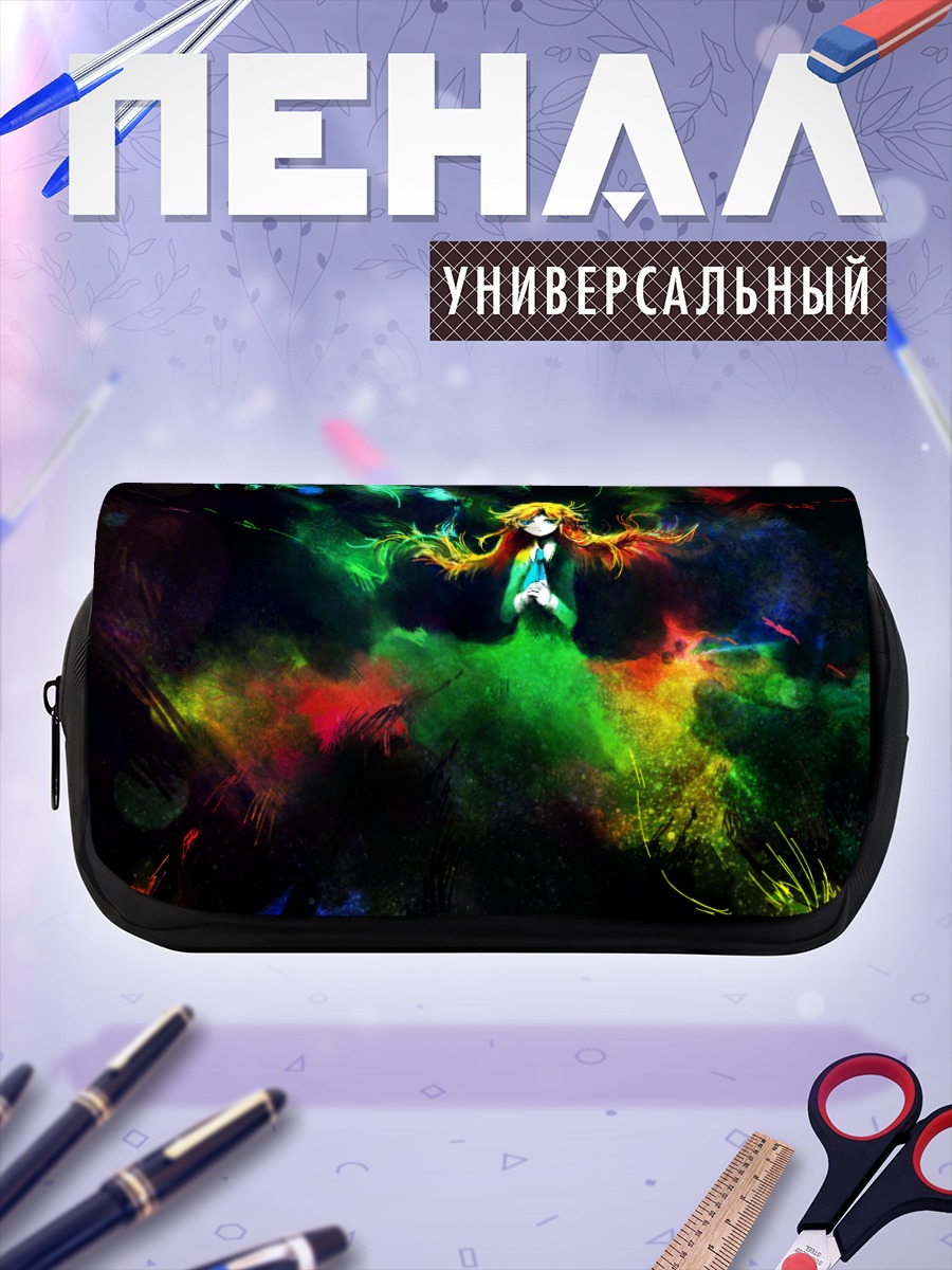 Пенал-косметичка Мэри в цветах