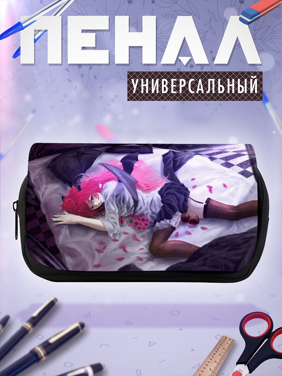 Пенал-косметичка Коакума в лепестках