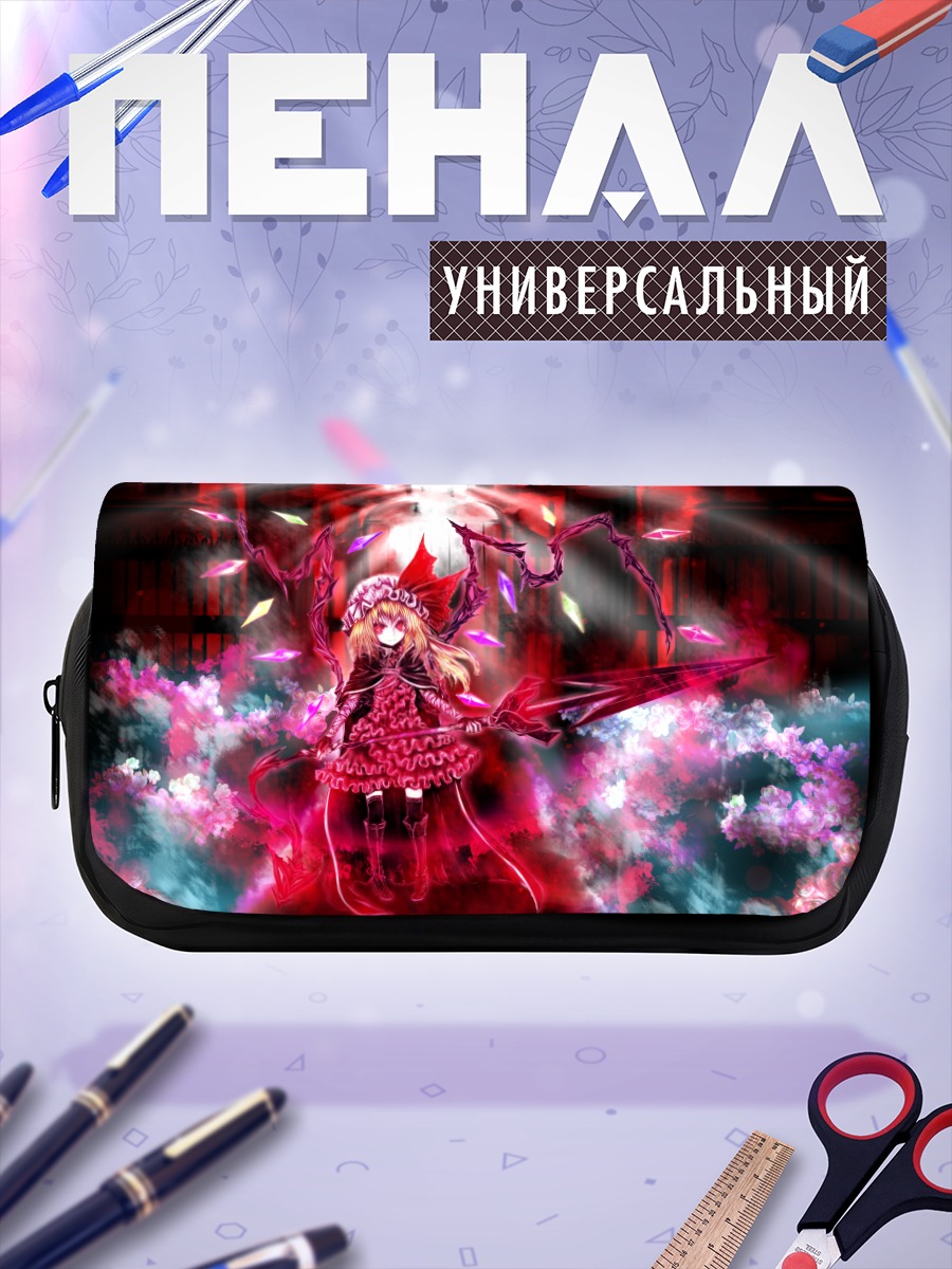 Пенал-косметичка Фландр Скарлет в цветах