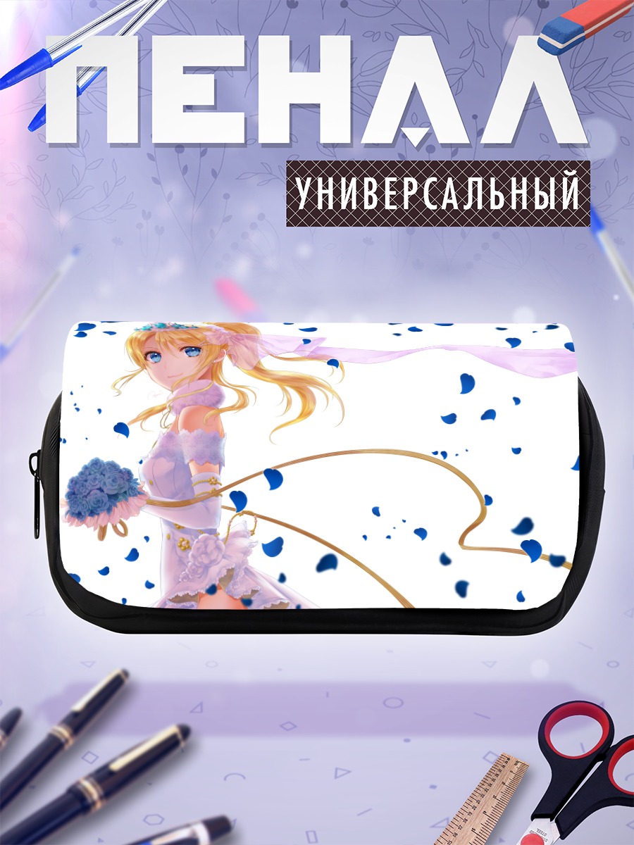 Пенал-косметичка Эри Аясэ с букетом