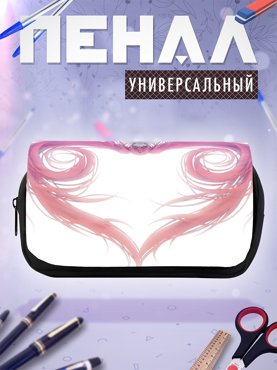 Пенал-косметичка Мику Хацунэ сердце
