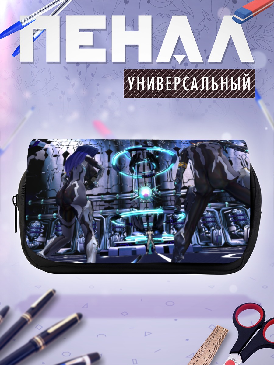 Пенал-косметичка Happy End Trigger в киберпространстве