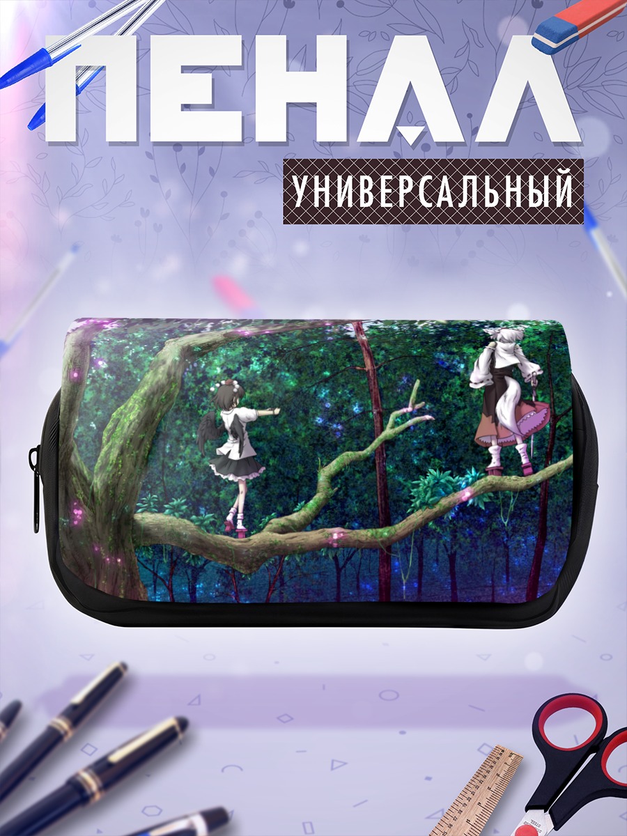 Пенал-косметичка Момидзи Инубасири в лесу