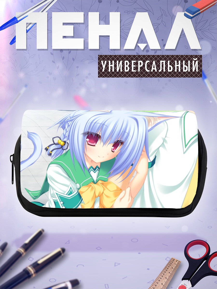 Пенал-косметичка Хина Кирюу с кошачьими ушками