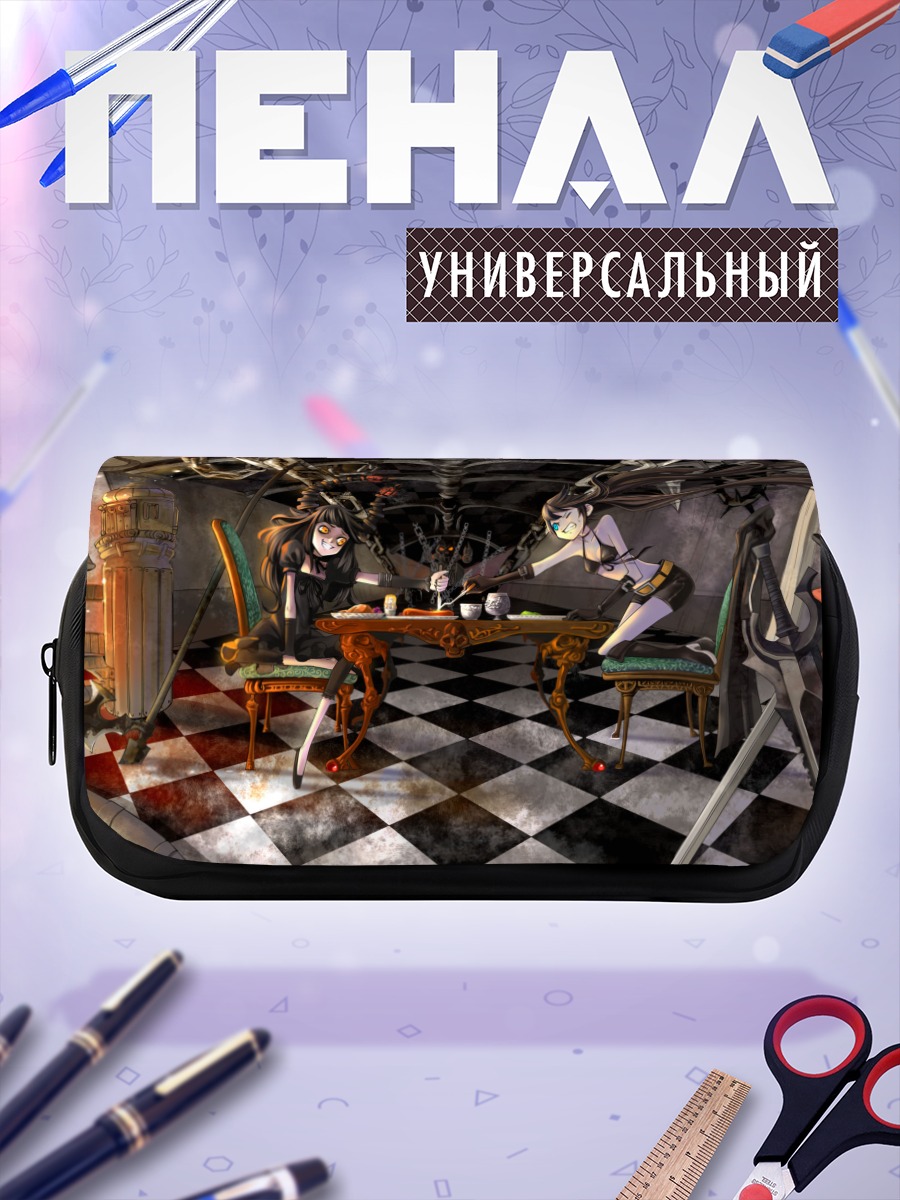 Пенал-косметичка Курои Мато и Таканаши Йоми