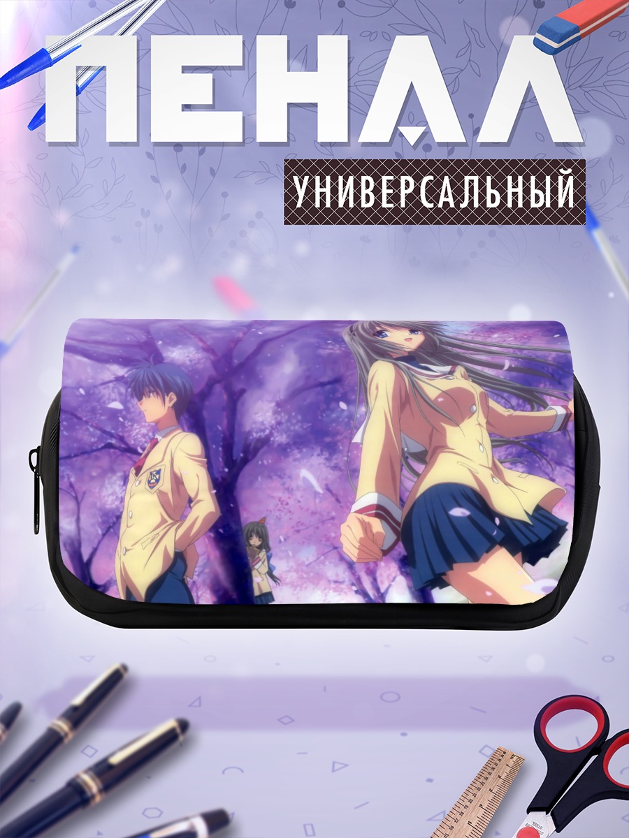Пенал-косметичка Томоё Сакагами в сакуре