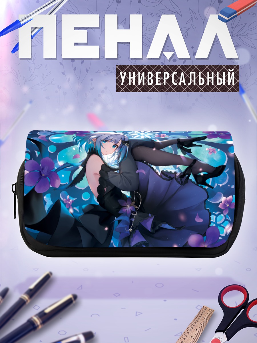 Пенал-косметичка Сумирэ Кага в цветах