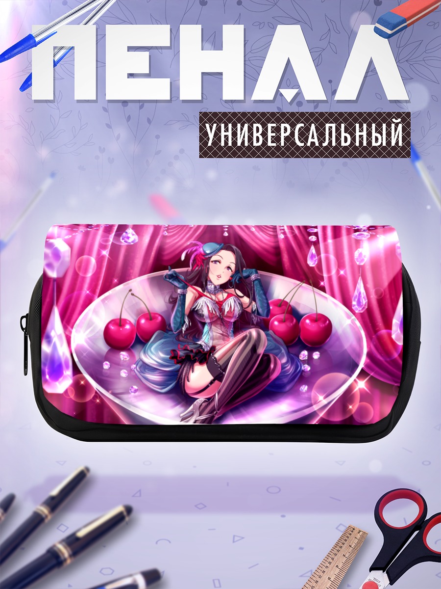 Пенал-косметичка Рейко Такахаши в кристаллах