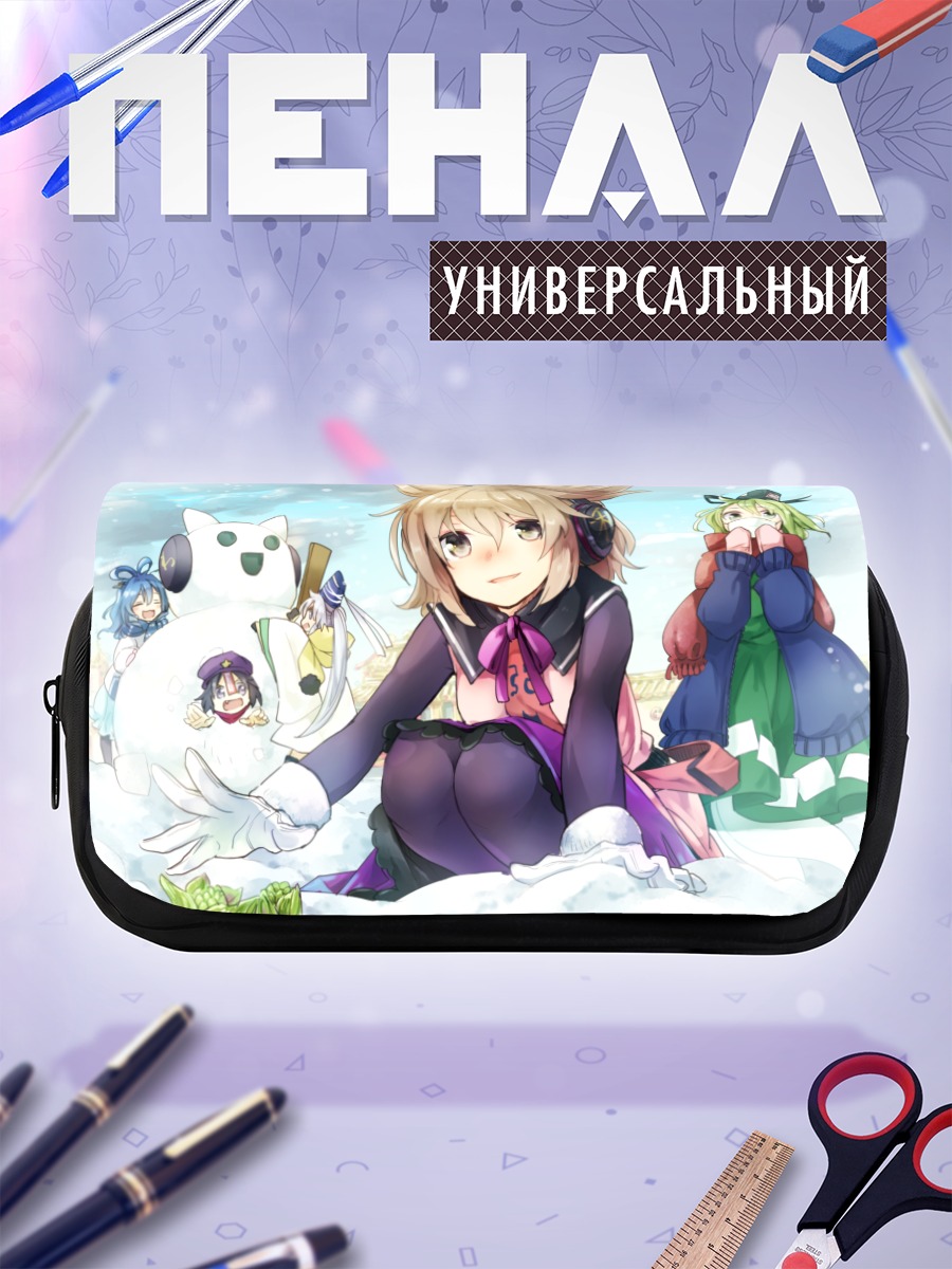 Пенал-косметичка Мияко Йошика в снегу