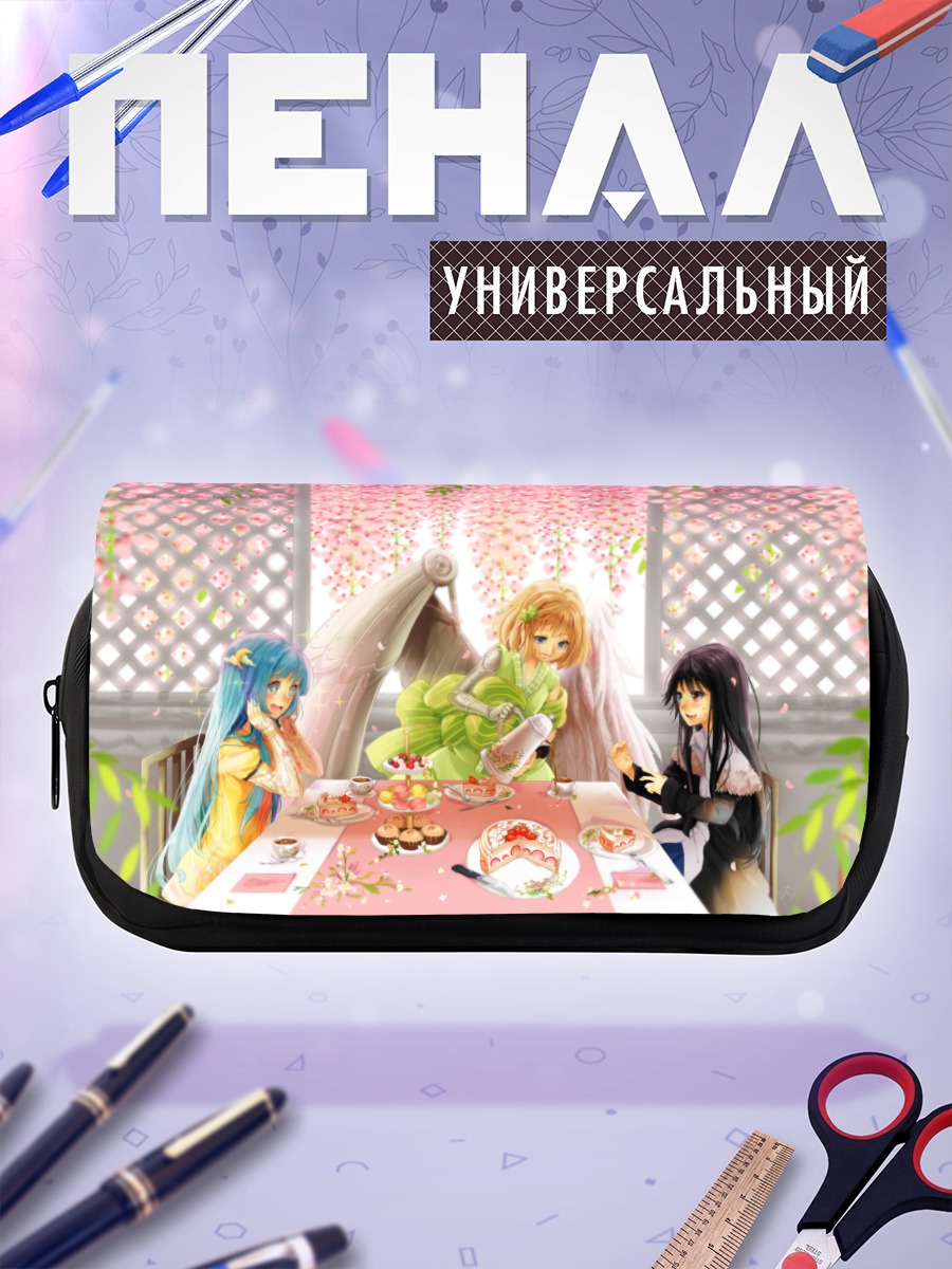 Пенал-косметичка Сладости под сакурой