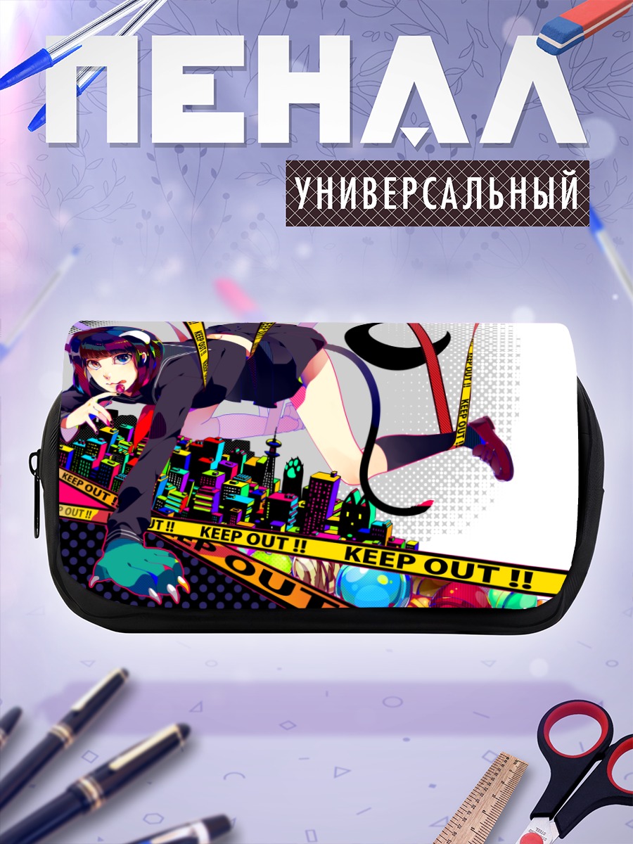 Пенал-косметичка Мику Хацунэ в городе