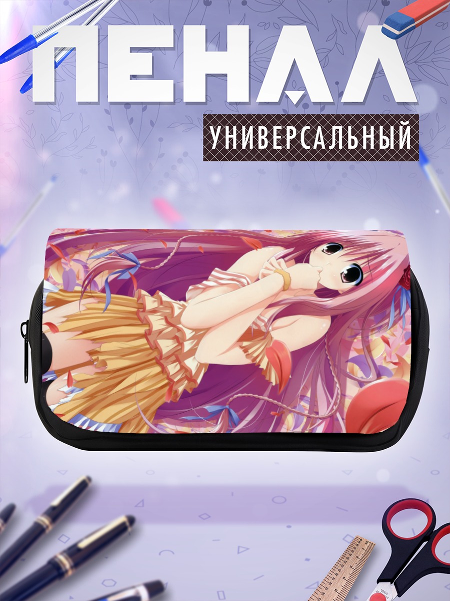 Пенал-косметичка Сакуно Каната в цветах