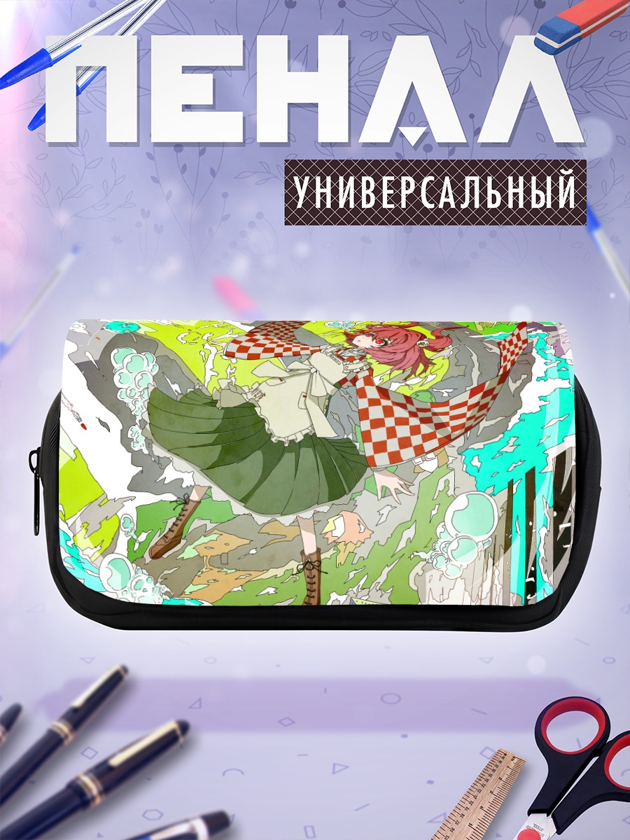 Пенал-косметичка Косузу Мотоори в цветах