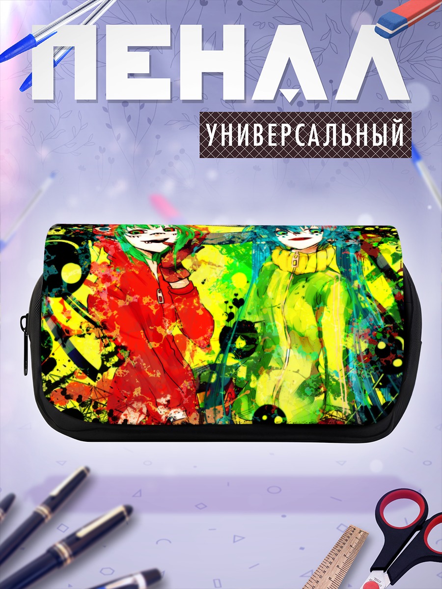 Пенал-косметичка Мику Хацунэ и Гуми