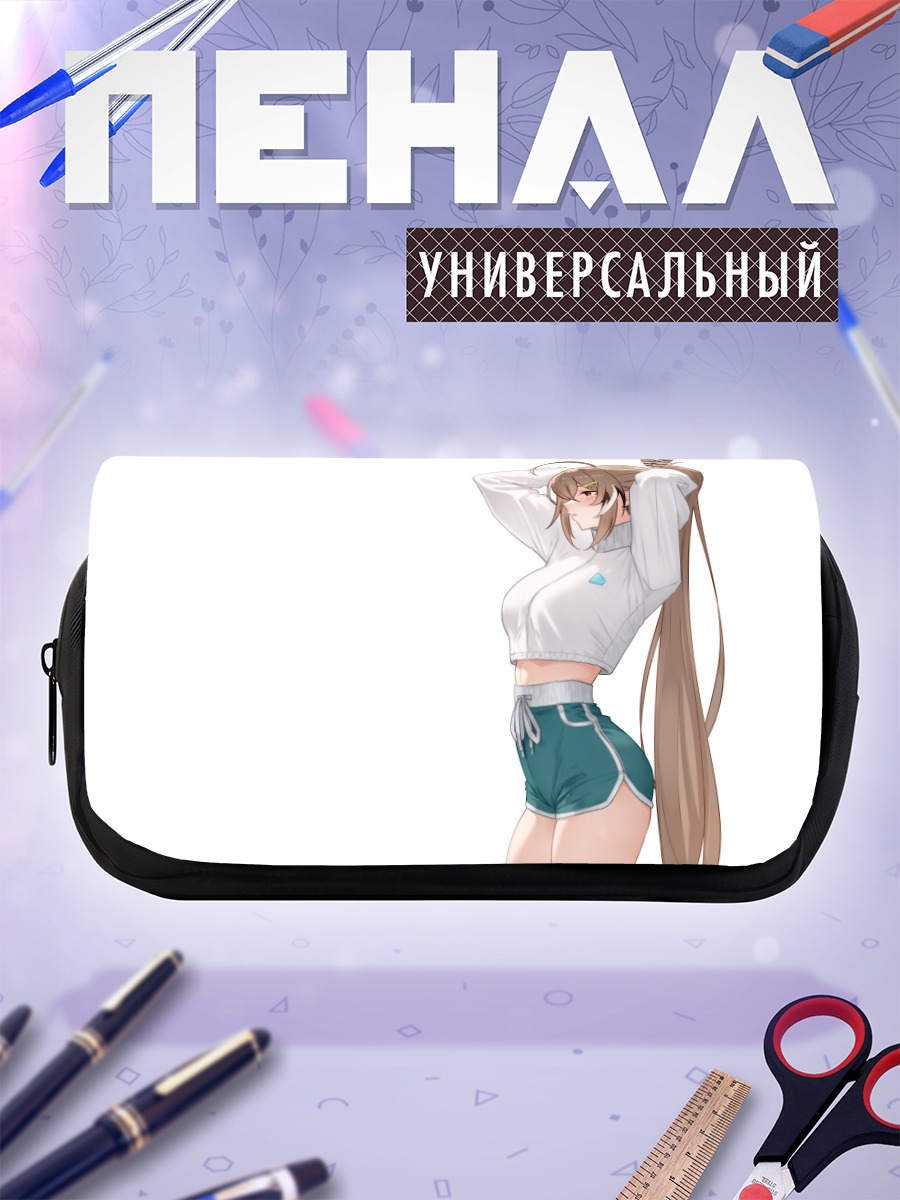 Пенал-косметичка Нанаши Мумеи в белом