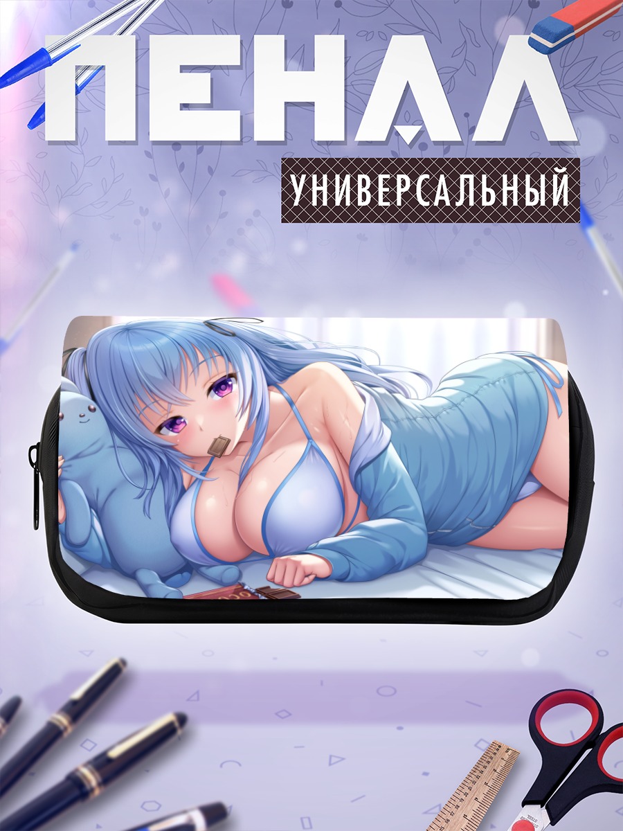 Пенал-косметичка Мику Хацунэ с шоколадом
