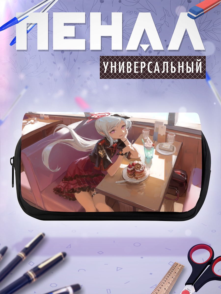 Пенал-косметичка Муцуки Асаги в кафе