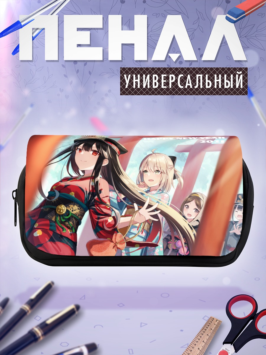 Пенал-косметичка Нобунага Ода в кимоно